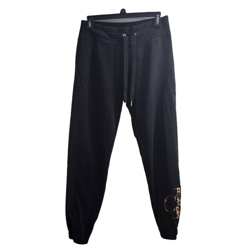 Calvin Klein Pants Womens Size Small Black Joggers Drawstring Waist Athleisure